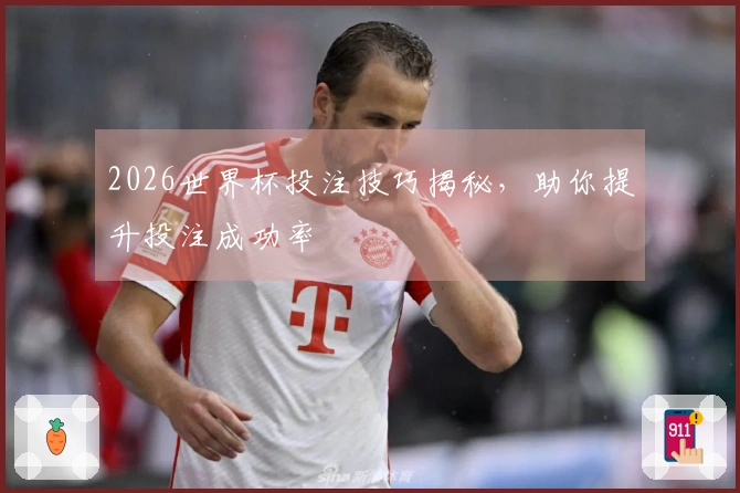 2026世界杯投注技巧揭秘，助你提升投注成功率